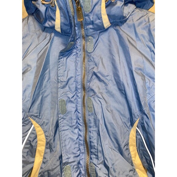 Obermeyer Alt3 Ski Jacket Women Large Blue Hydroblock Fusion Weather X4 Full-Zip - Picture 8 of 16
